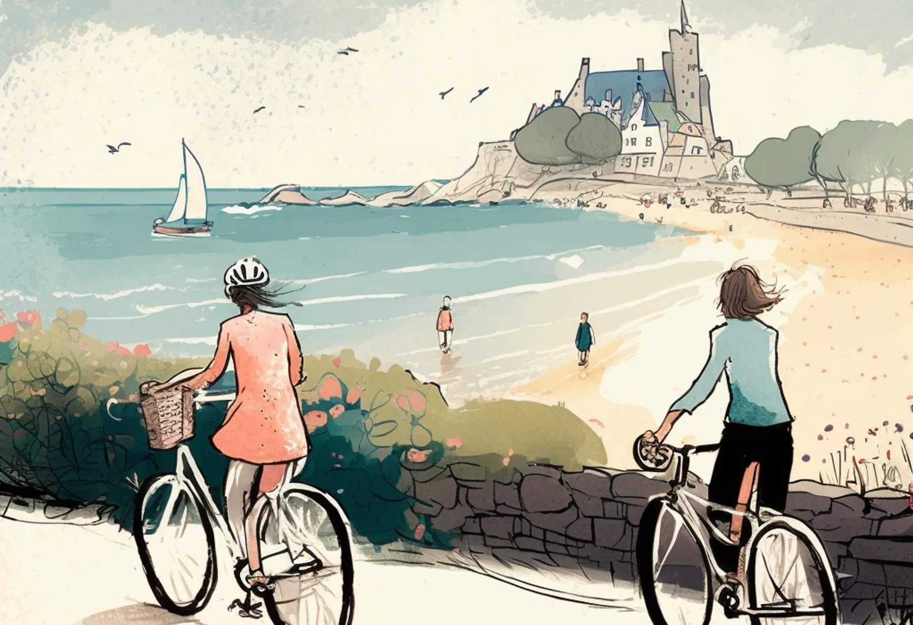 Image Brittany by Bicycle