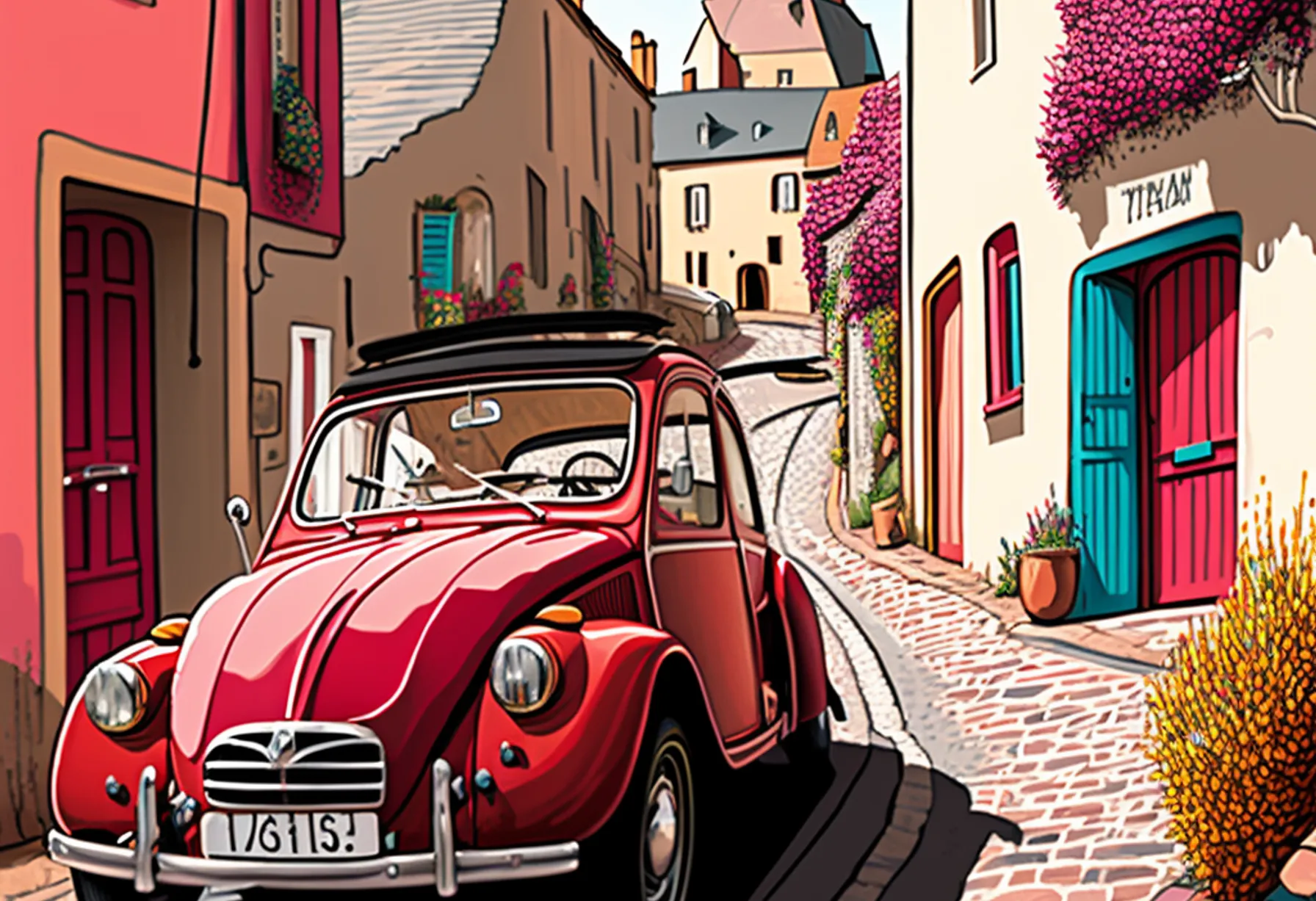 Image La Nationale 7 - itinéraire mythique pour un road trip vers le soleil