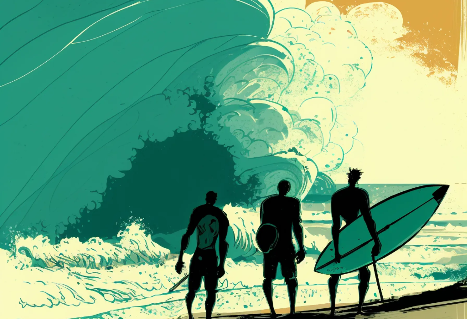 Image A Short History of Surfing
