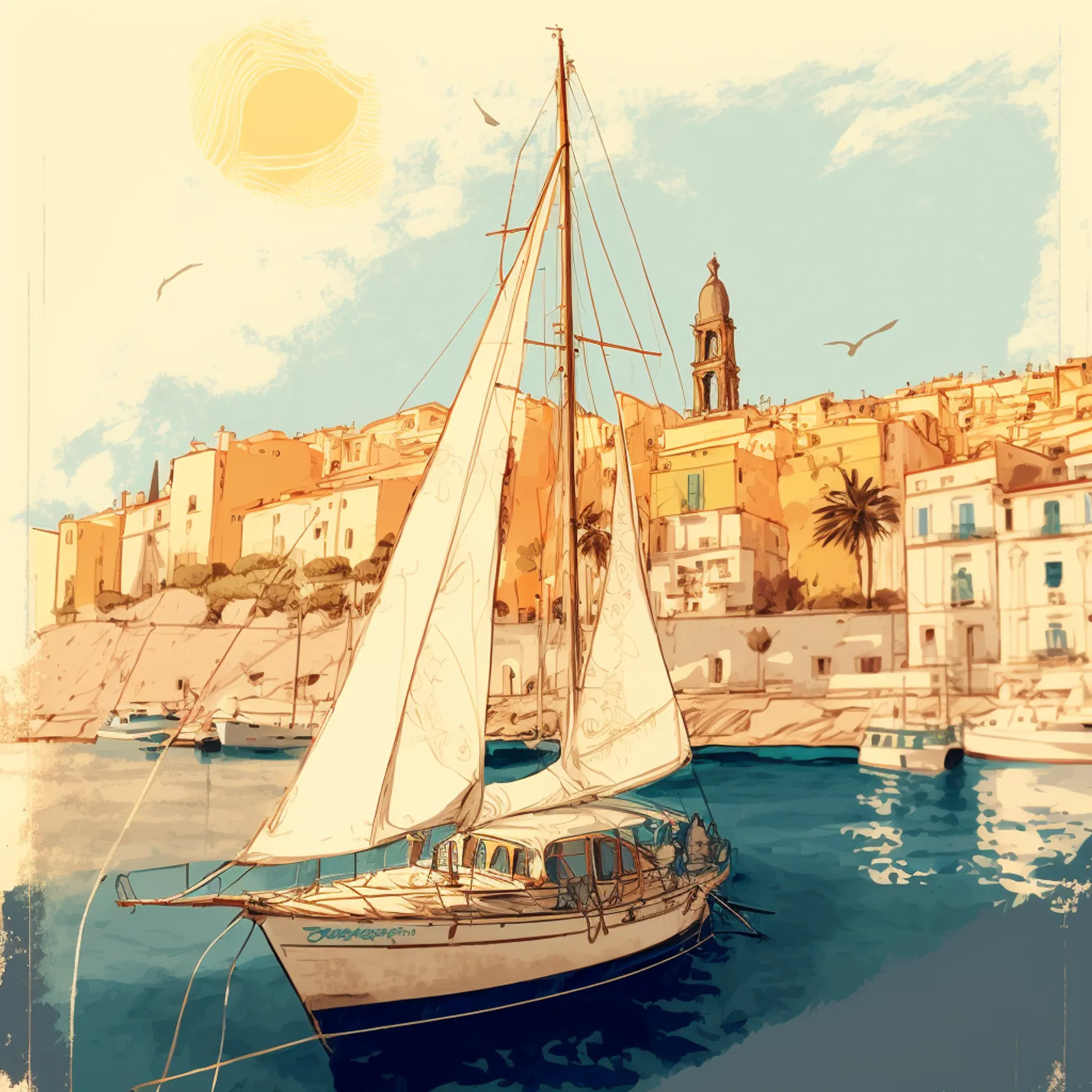 Le tour de la Sicile en voilier