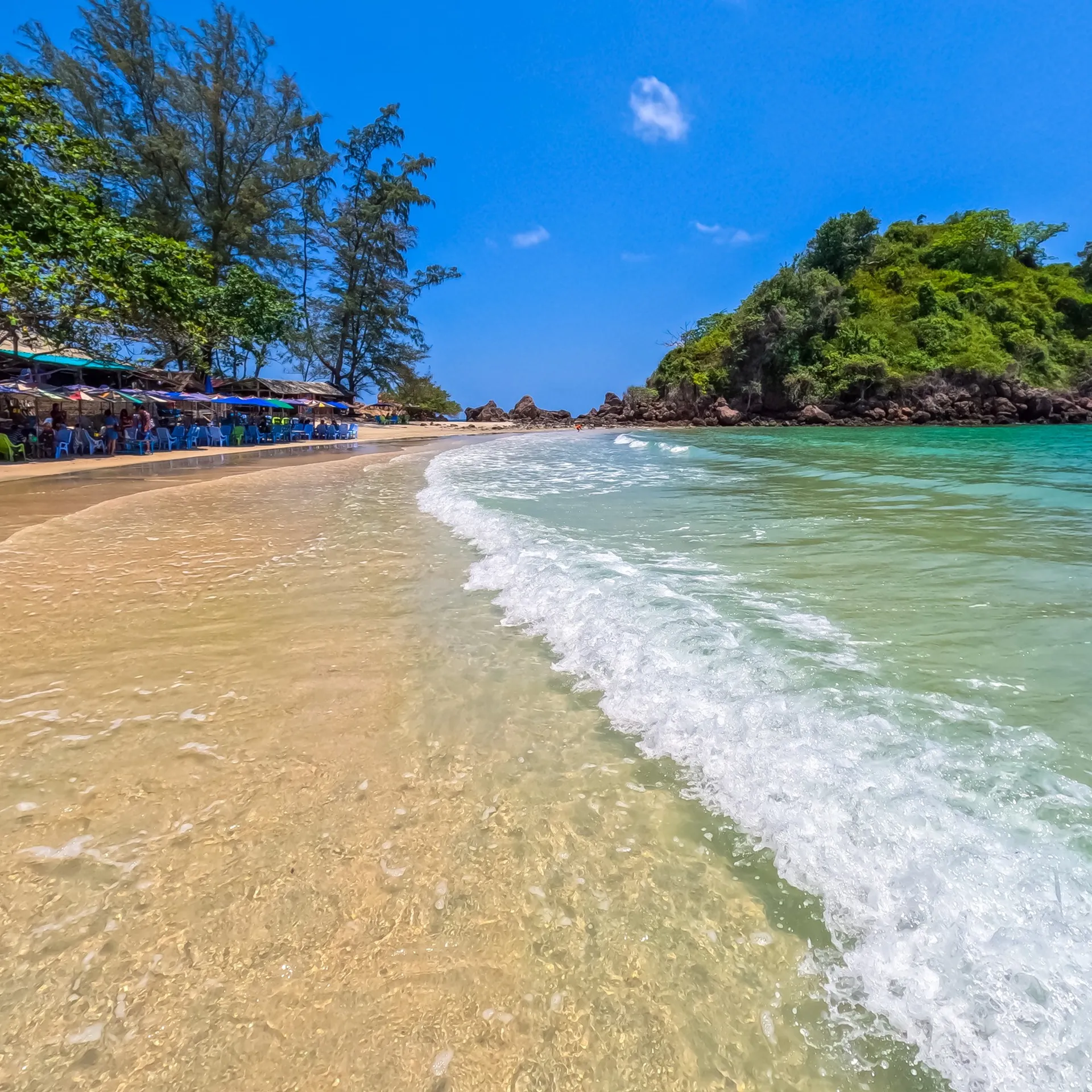 Incroyable plages à Hua Hin