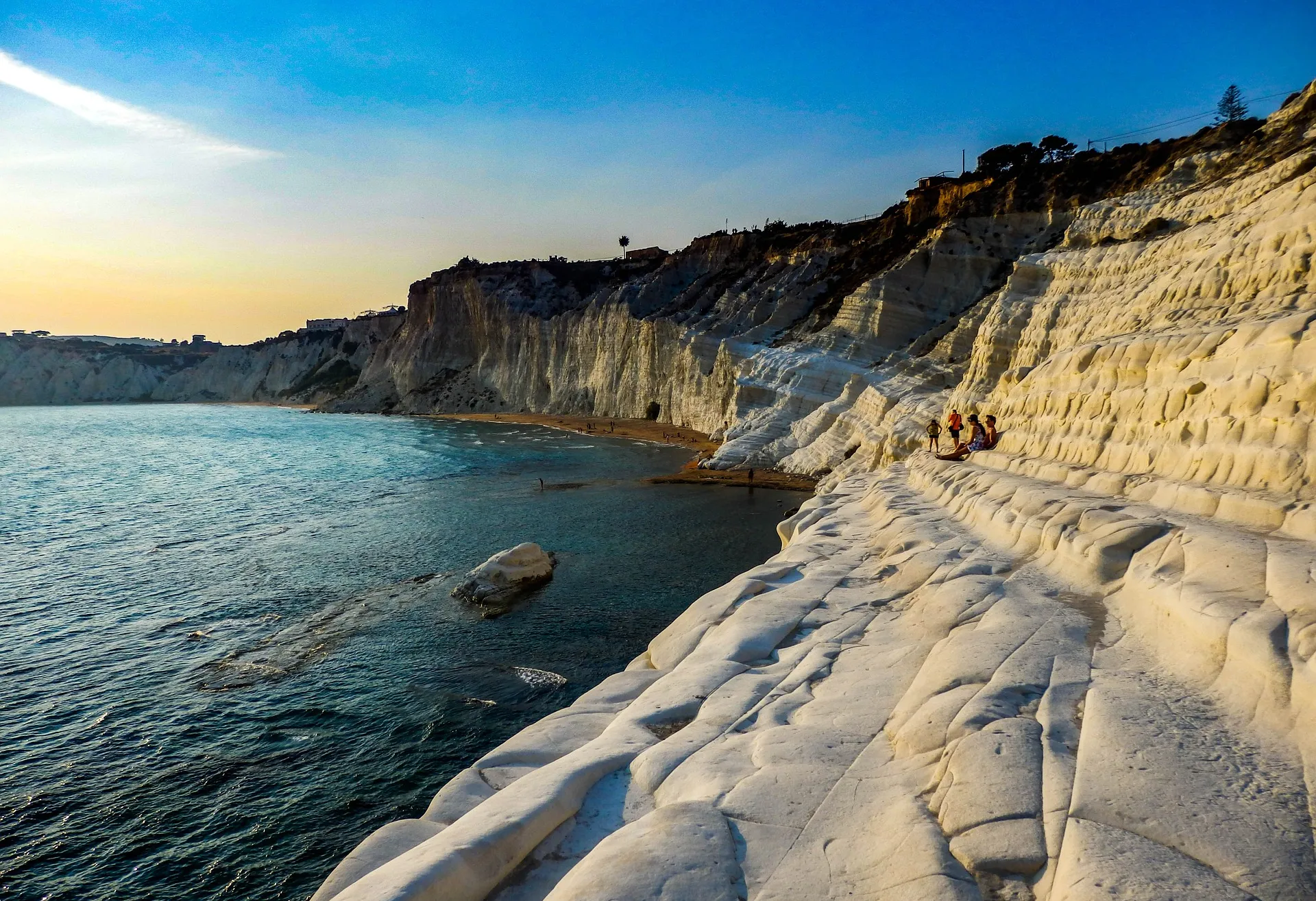 Image Sicily by train…