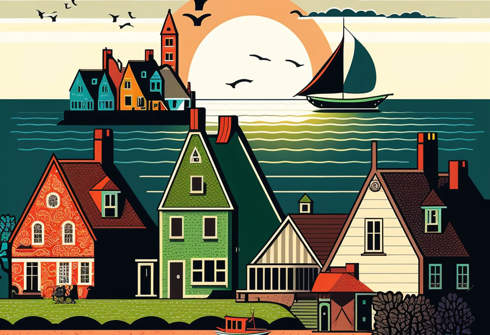 Image Le Nord des Pays-Bas, un air de Scandinavie