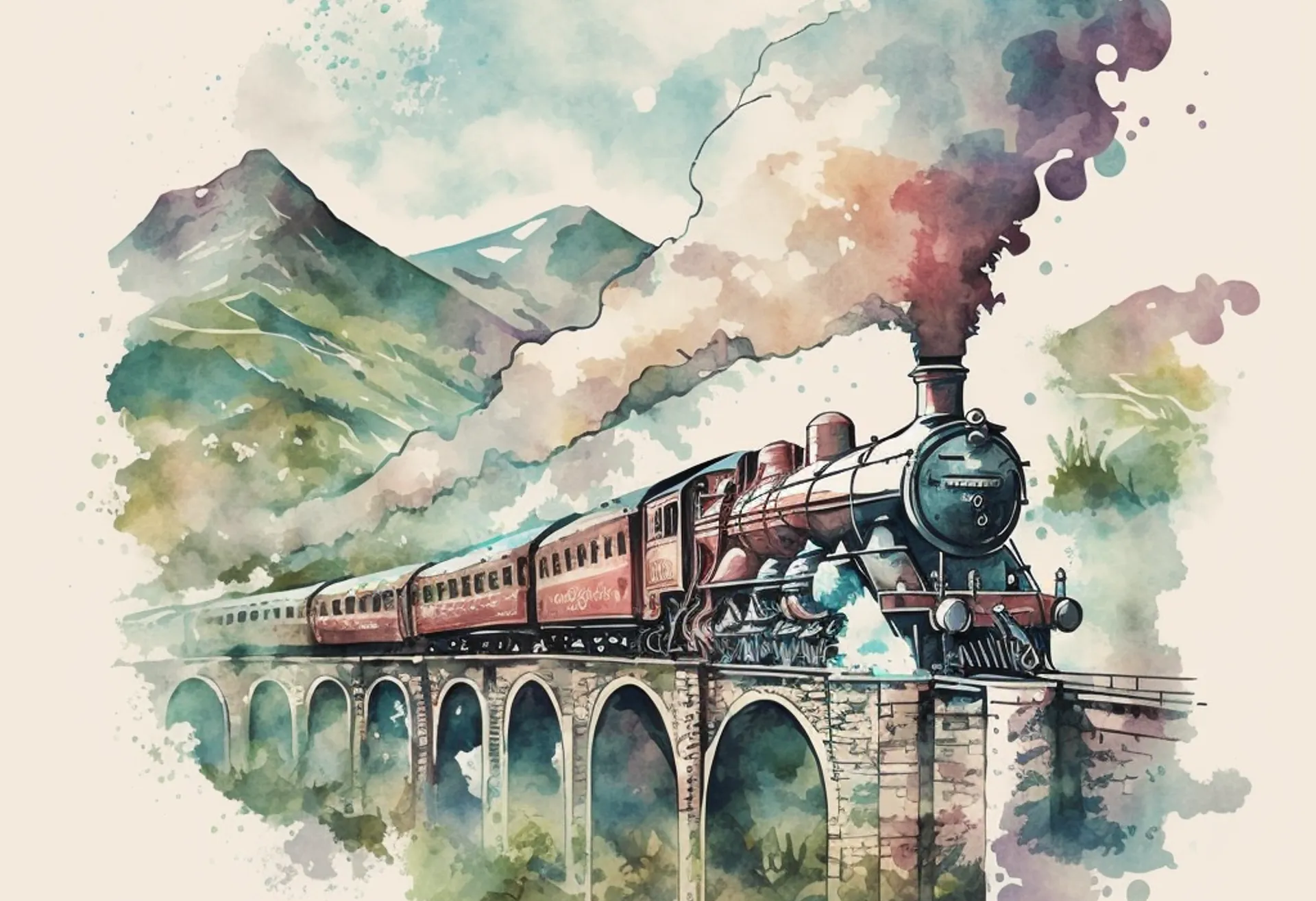 Image Slow travel : les plus beaux trains d'Europe
