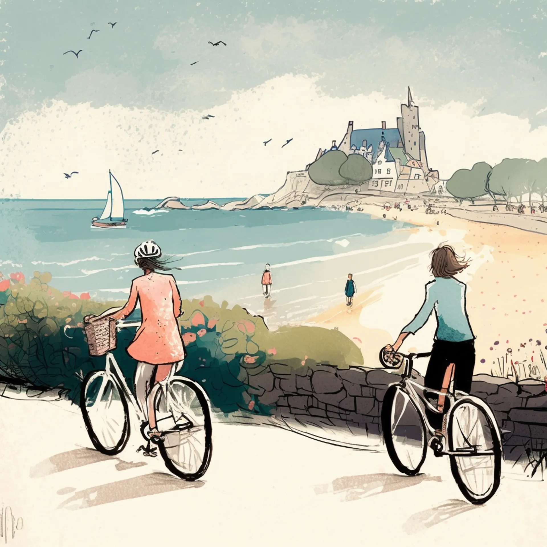 La Bretagne à bicyclette