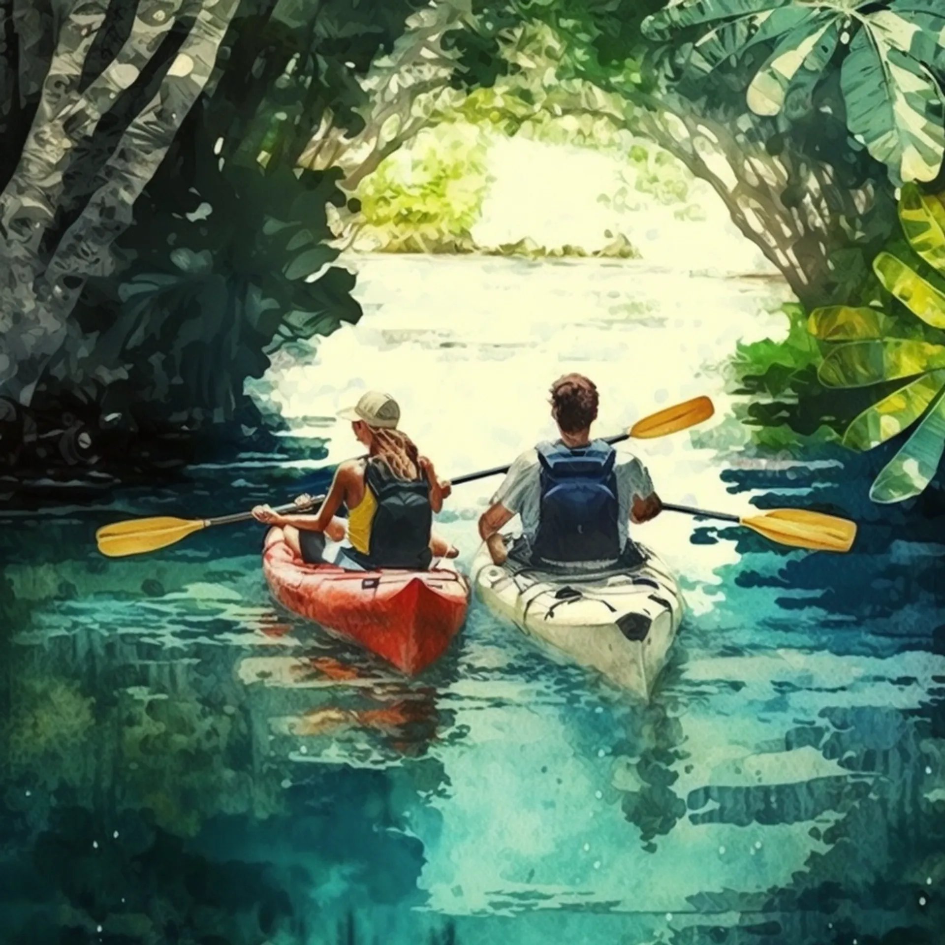 Découverte de la Guadeloupe en kayak