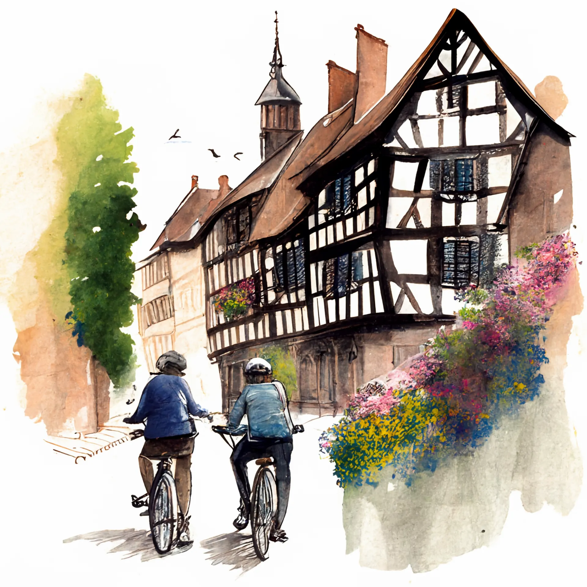 L'Eurovélo 5 : de Strasbourg à Bâle